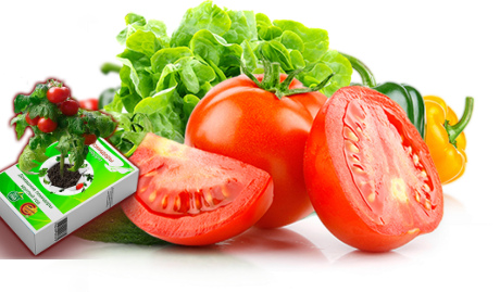 Домашние свежие овощи